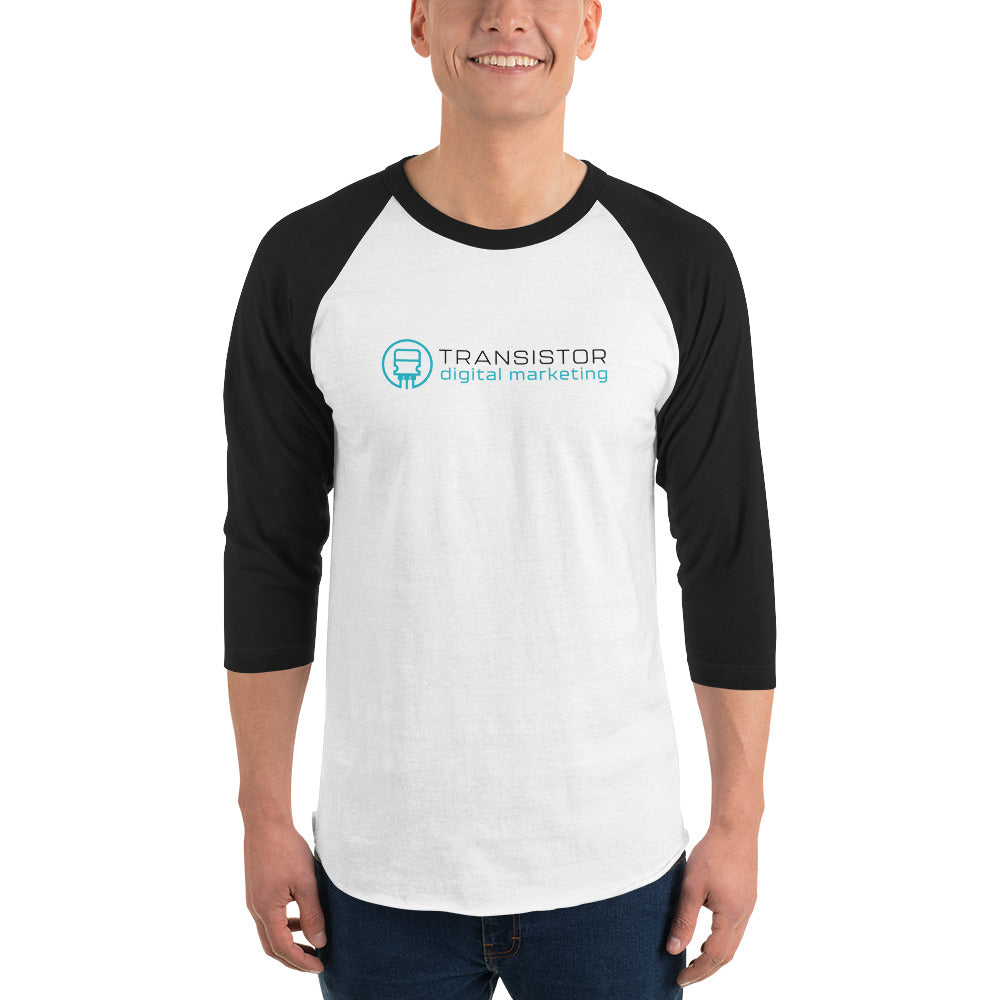 3/4 sleeve raglan shirt