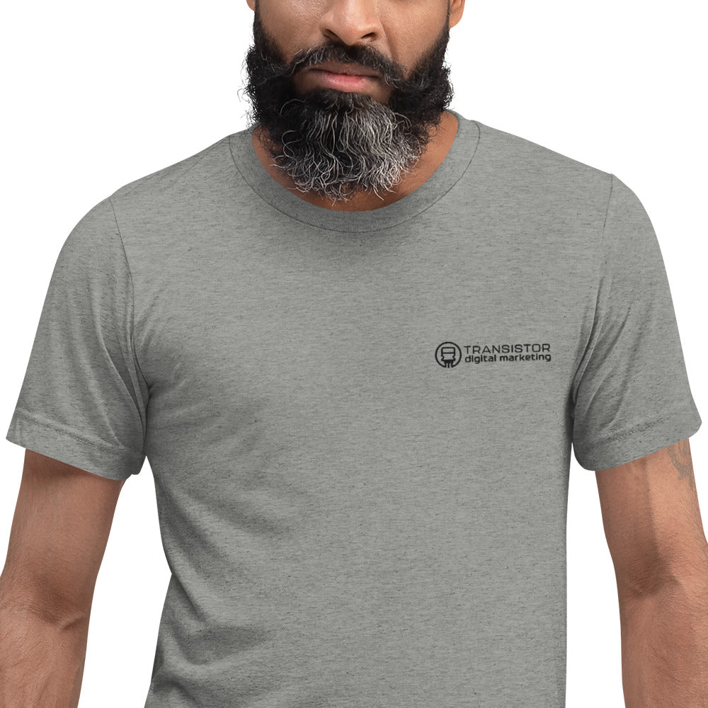 Tri-Blend T-Shirt - Black Logo