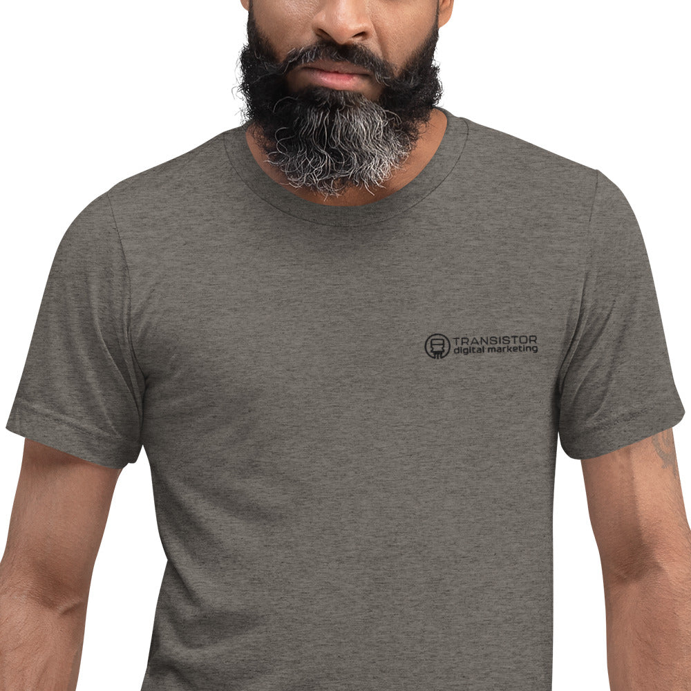 Tri-Blend T-Shirt - Black Logo