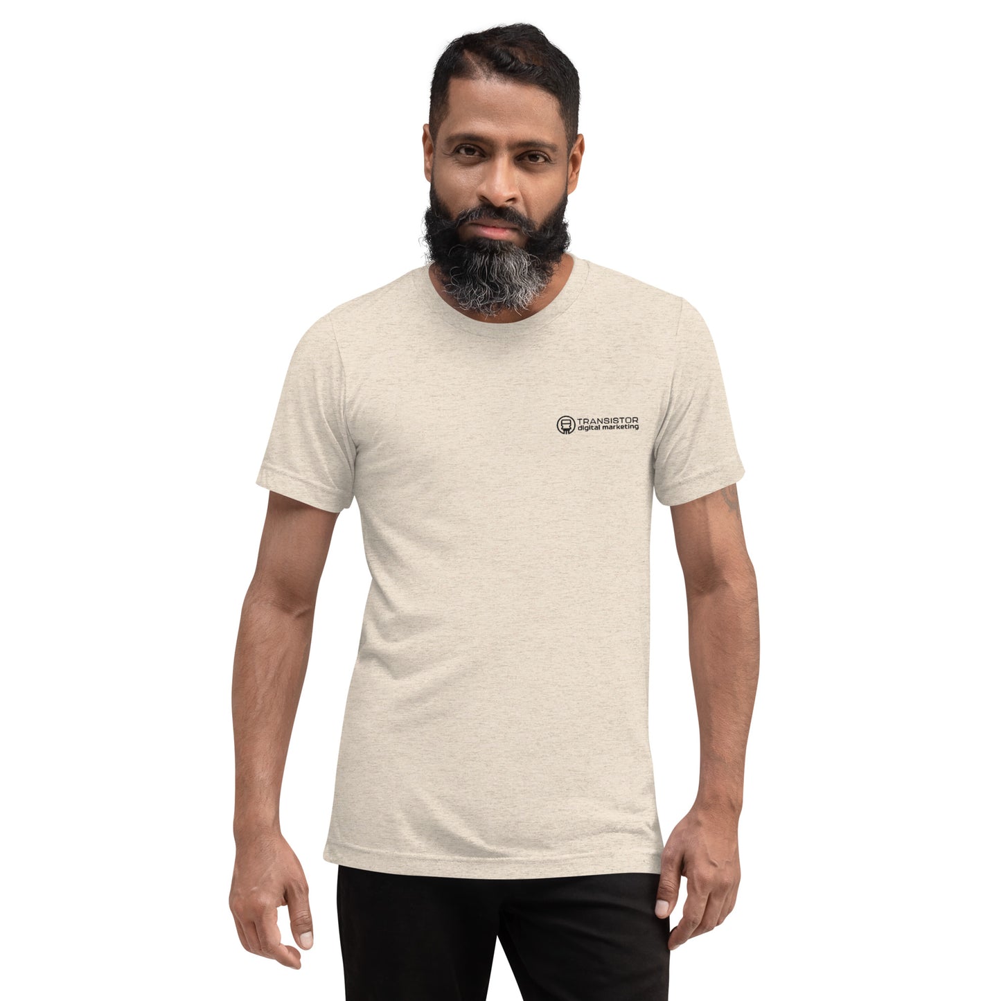 Tri-Blend T-Shirt - Black Logo