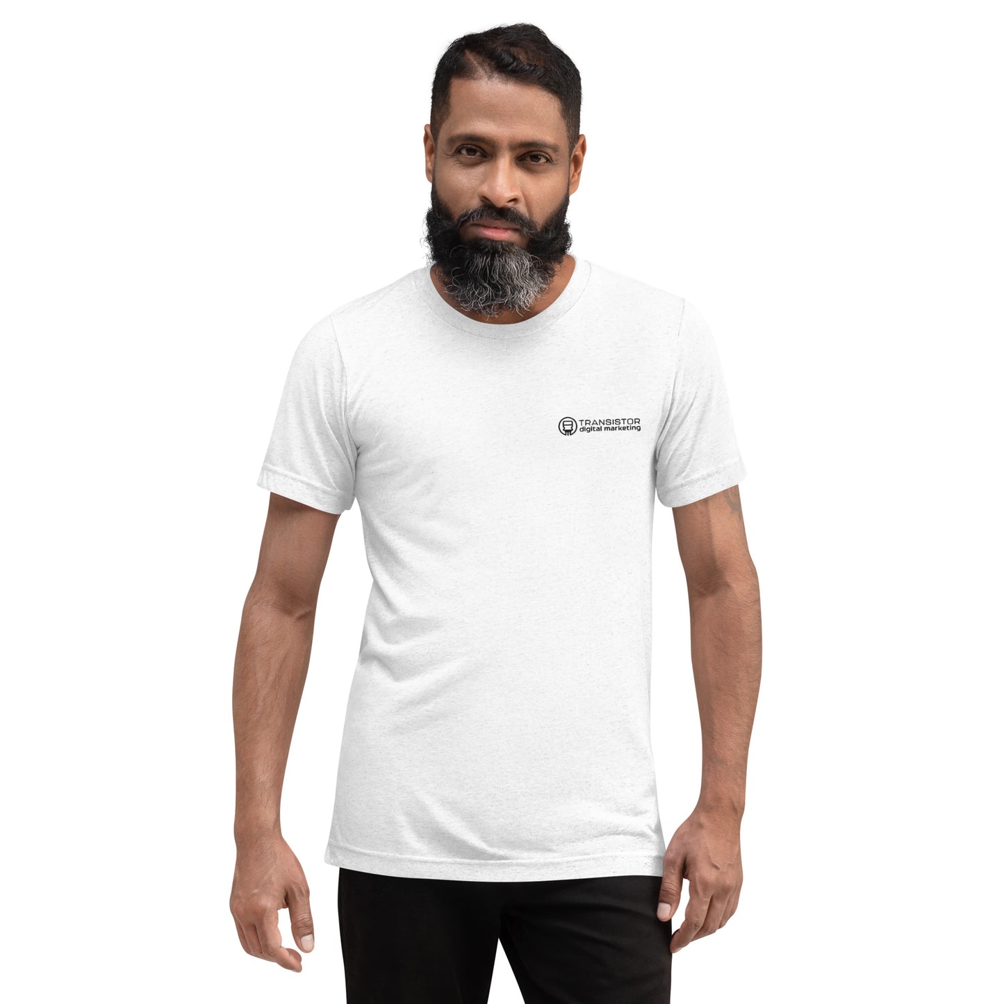 Tri-Blend T-Shirt - Black Logo