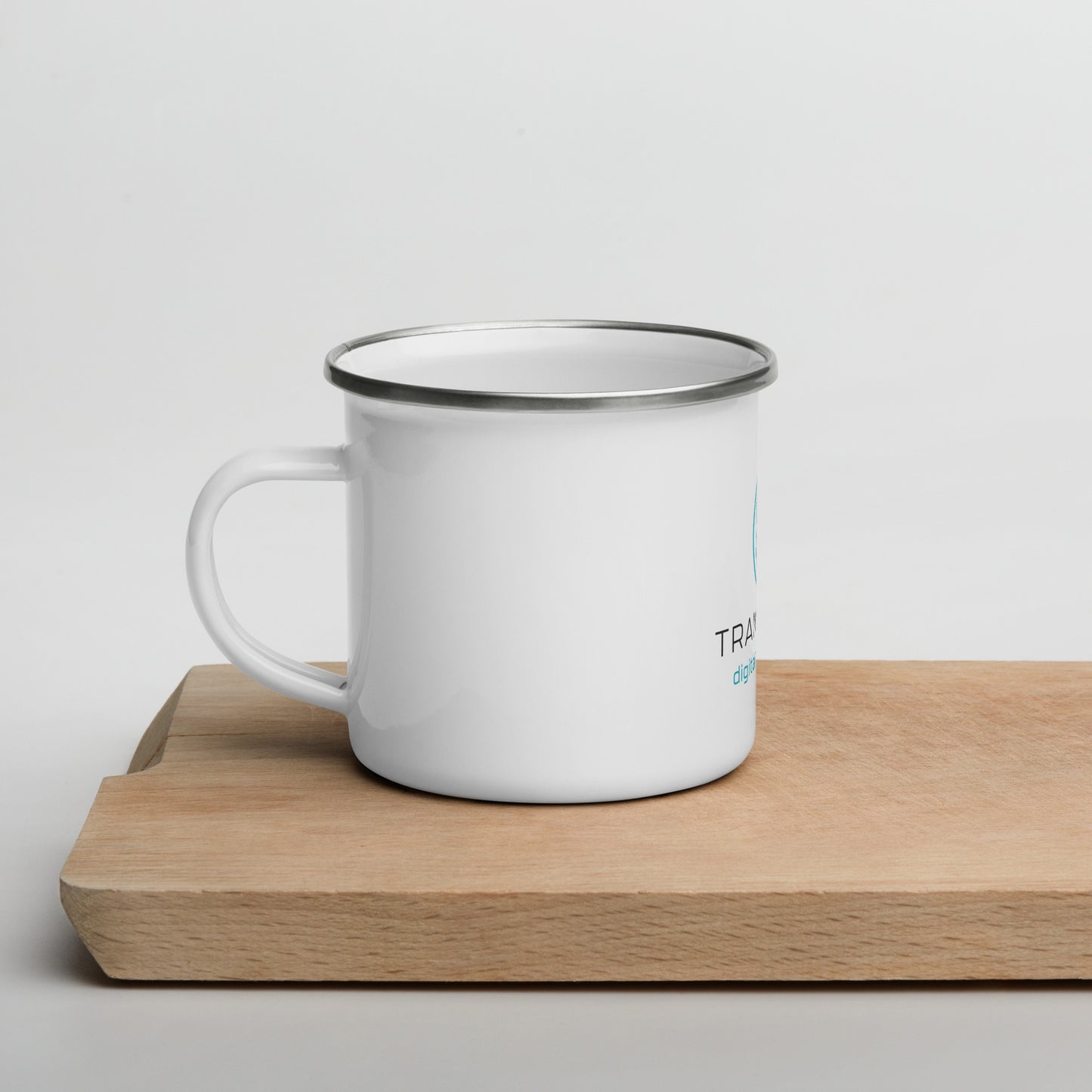 White Enamel Mug