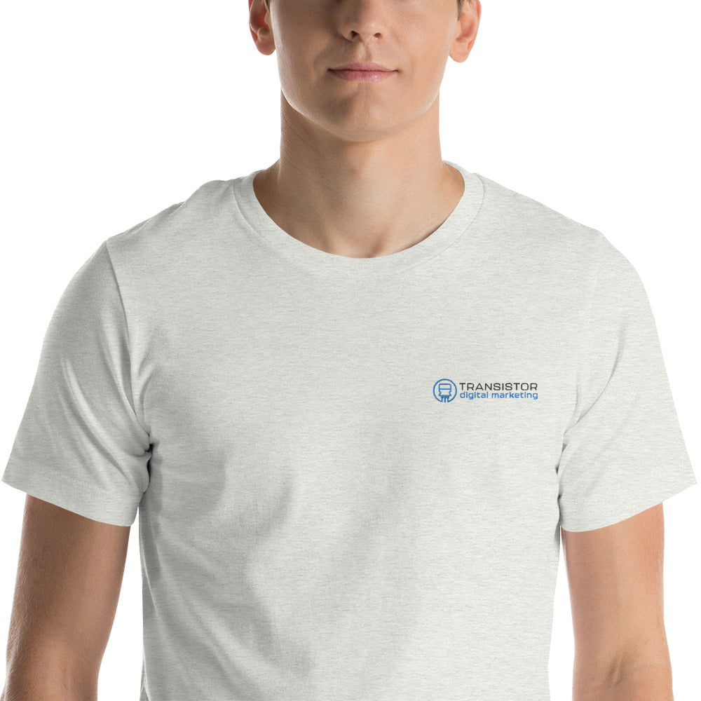 Light Color Unisex t-shirt - Horizontal Logo