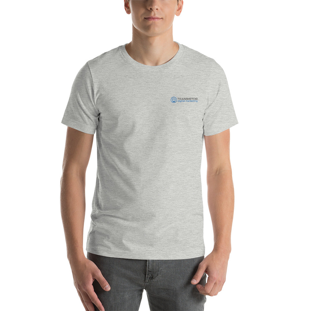 Light Color Unisex t-shirt - Horizontal Logo