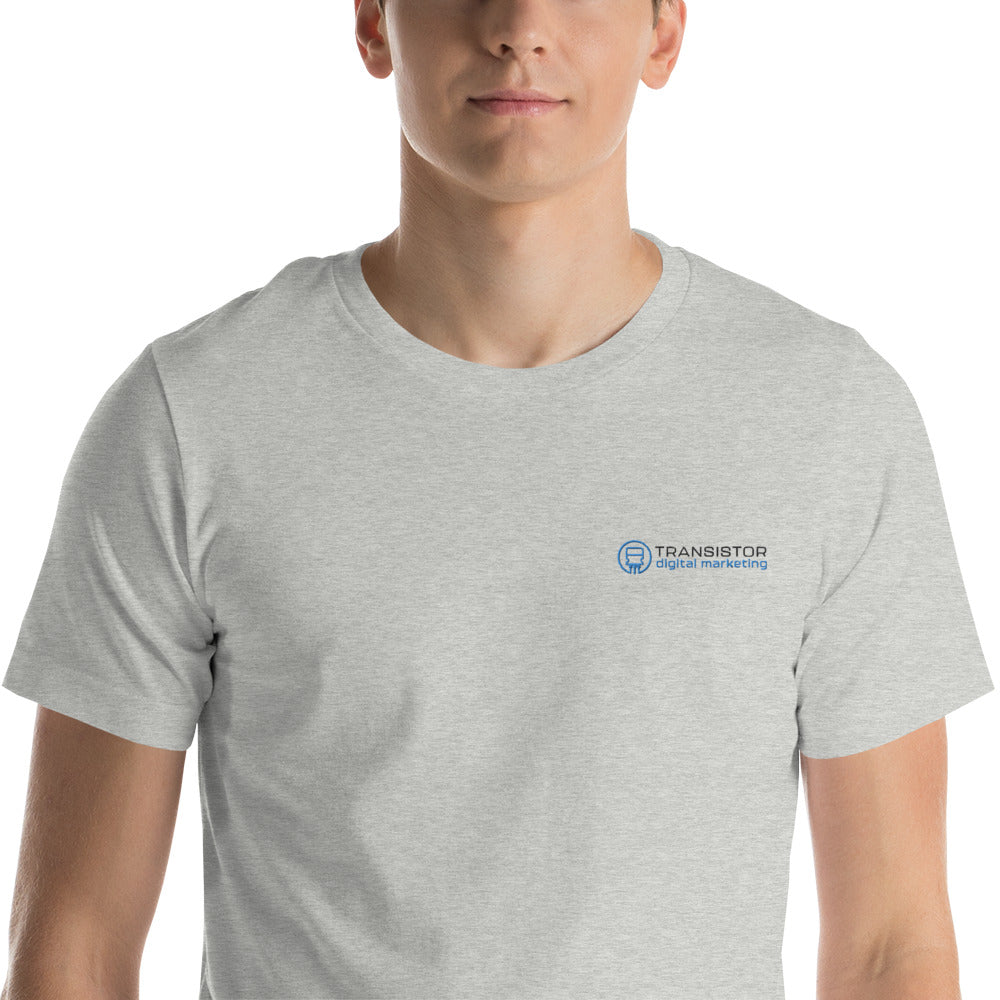 Light Color Unisex t-shirt - Horizontal Logo