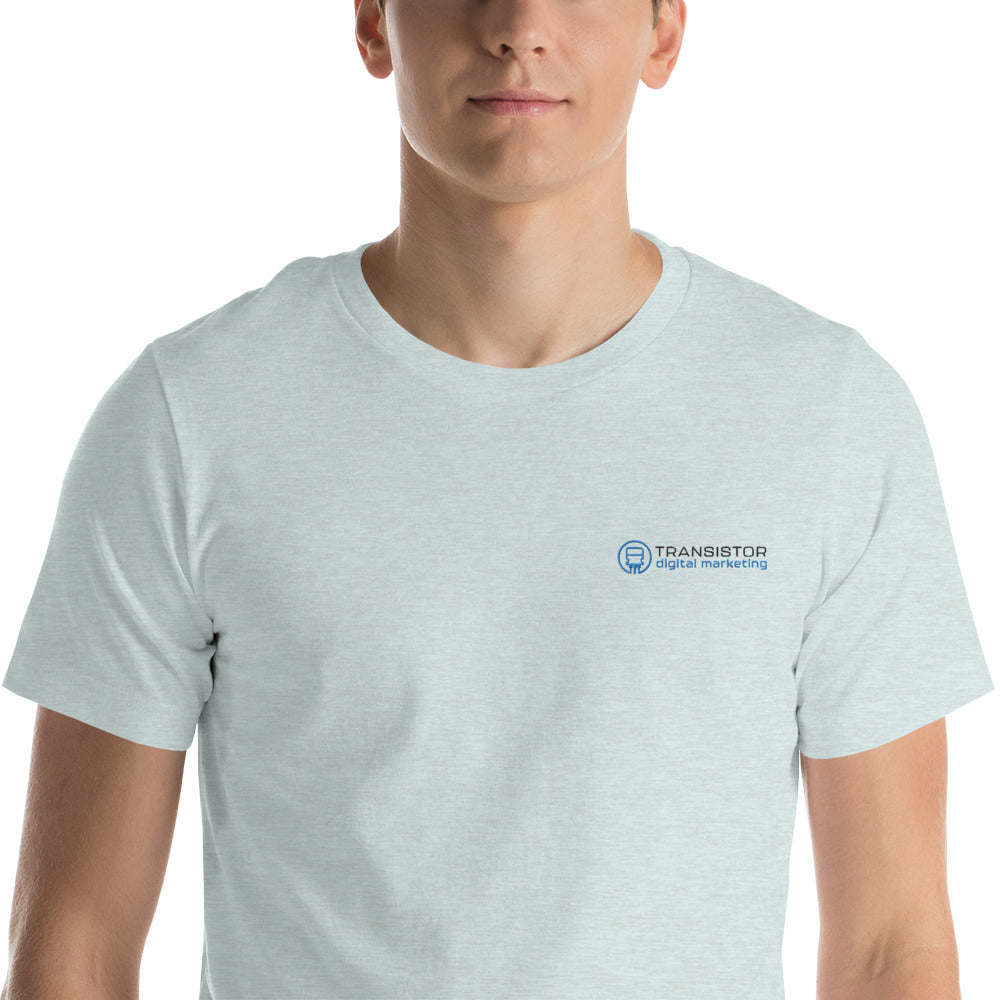 Light Color Unisex t-shirt - Horizontal Logo