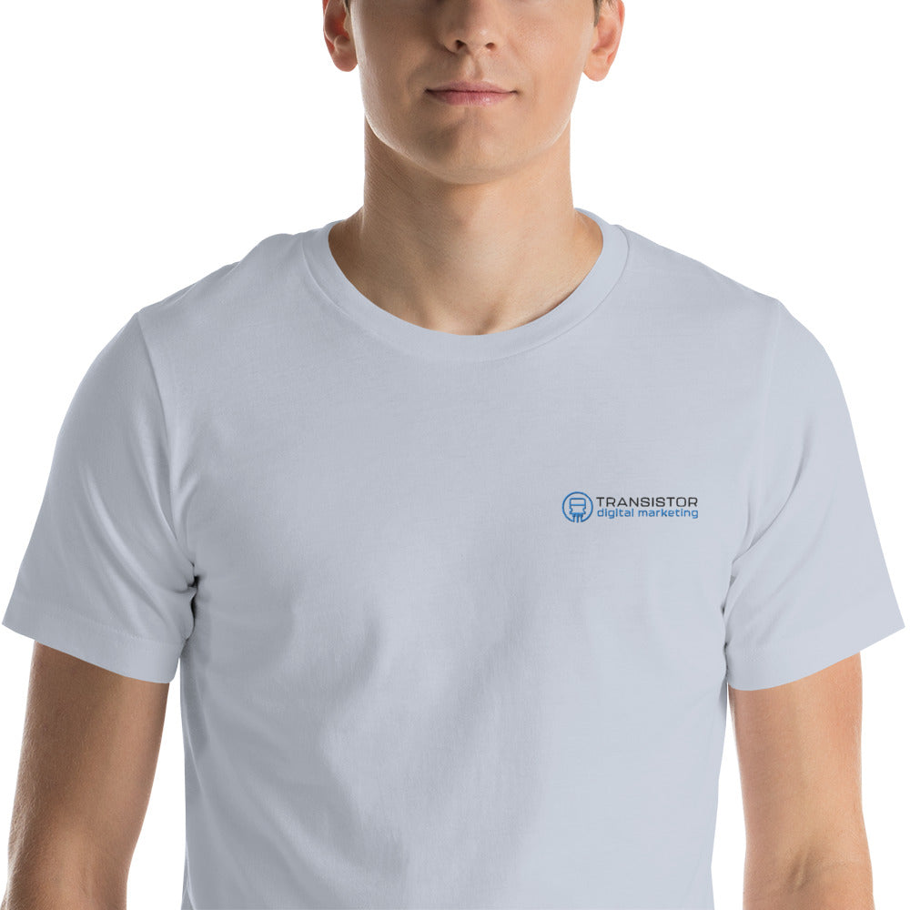 Light Color Unisex t-shirt - Horizontal Logo